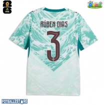 Portugal Ruben Dias #3 Bortedrakt VM 2026 Kortermet